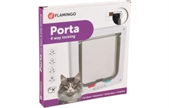 4 vejs kattedør - Tami hvid